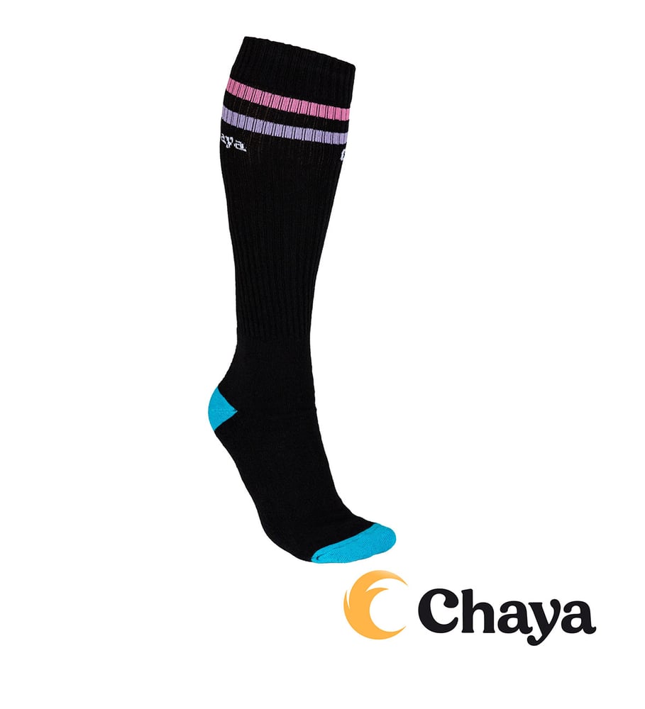 Image of Chaya Skate Socks - Black