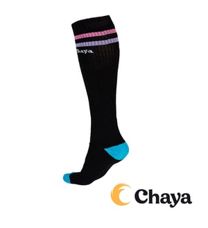 Image of Chaya Skate Socks - Black