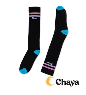 Image of Chaya Skate Socks - Black