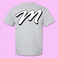 Image 3 of Misguided Plain Jane Tee (GRAY)