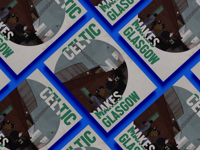 Image of Celtic Makes Glasgow Poster
