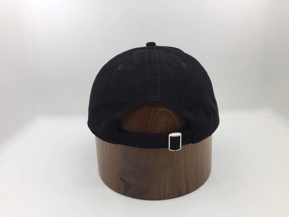 Image of Black suede