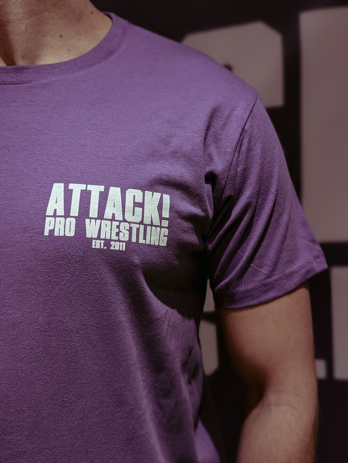 Image of ATTACK! is BACK Purple Shirt