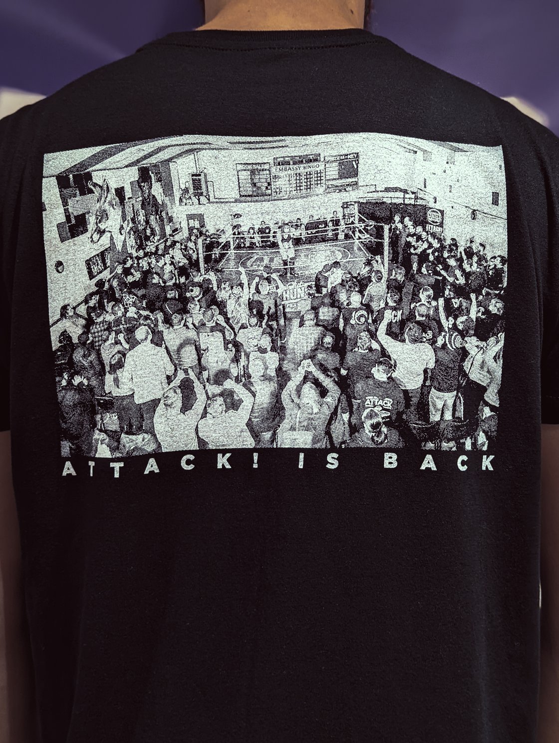 Image of ATTACK! is BACK Black Shirt