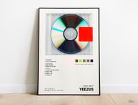 Image 1 of Kanye West - Yeezus Album Cover Poster