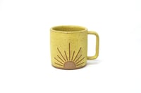Image 1 of Sunrise Mug - Lemon Creme, Speckled Clay