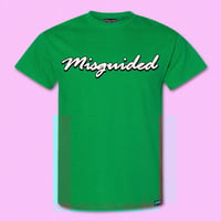 Image 3 of Misguided Plain Jane Tee (GRN)