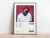 Kendrick Lamar - DAMN Album Cover Poster