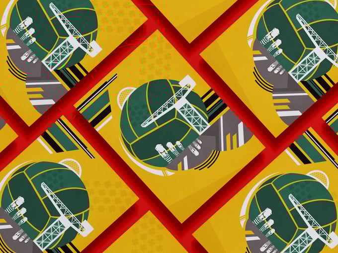 Image of Glasgow Celtic Stylised Poster