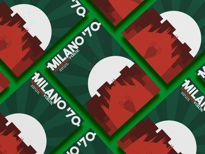 Image of Feyenoord v Celtic European Cup Final Poster