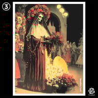 Image 4 of 8.5X11 VINTAGE SANTA MUERTE PRINTS