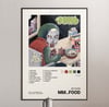 MF Doom - Mm..Food Album Cover Poster