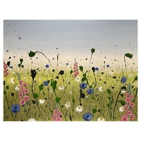 Image 3 of 'Wild Hollyhocks' limited edition prints