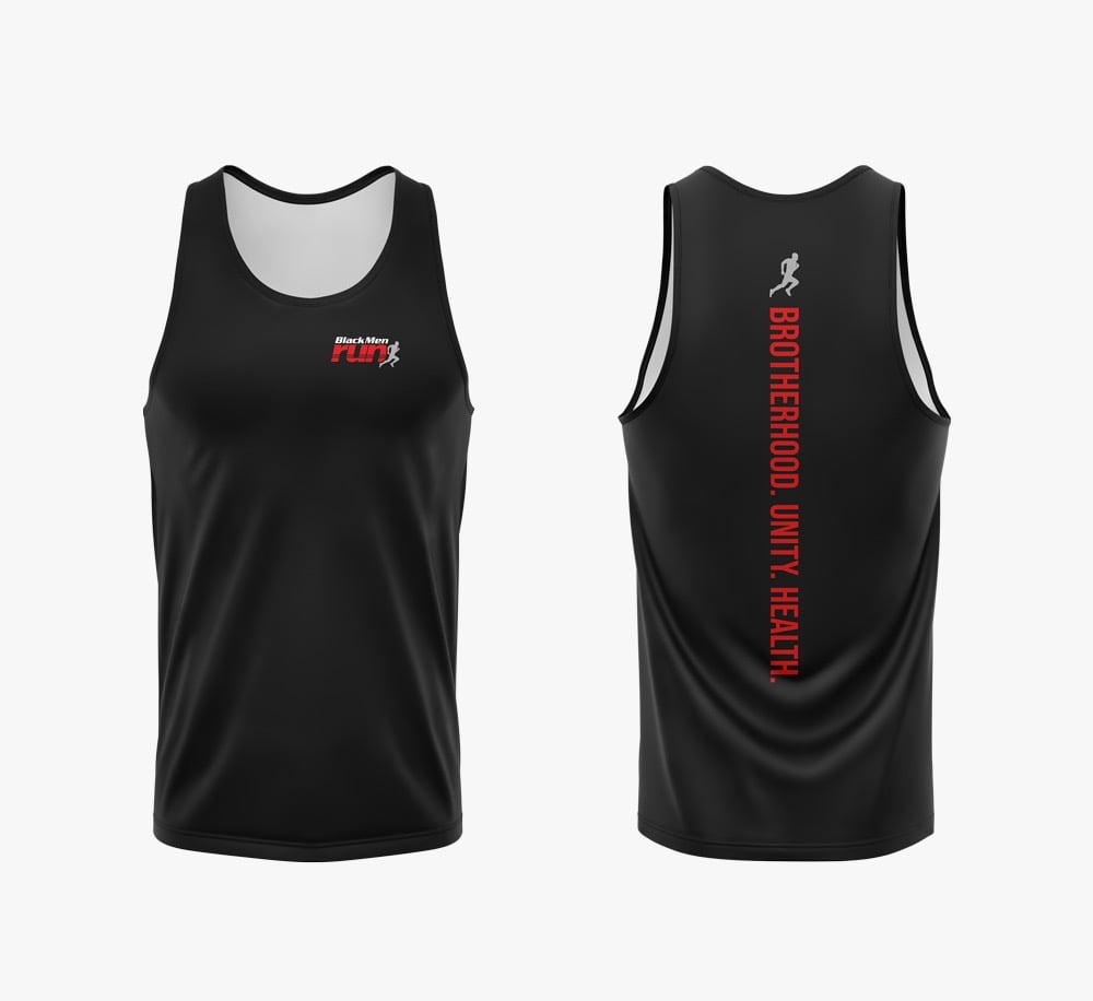 Creed Tank- Black & Red