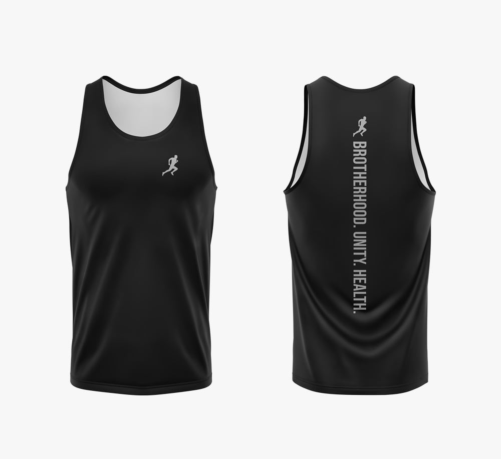Creed Tank- Black & Grey Logo