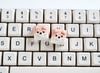 Pink Shiba Inu Keycaps