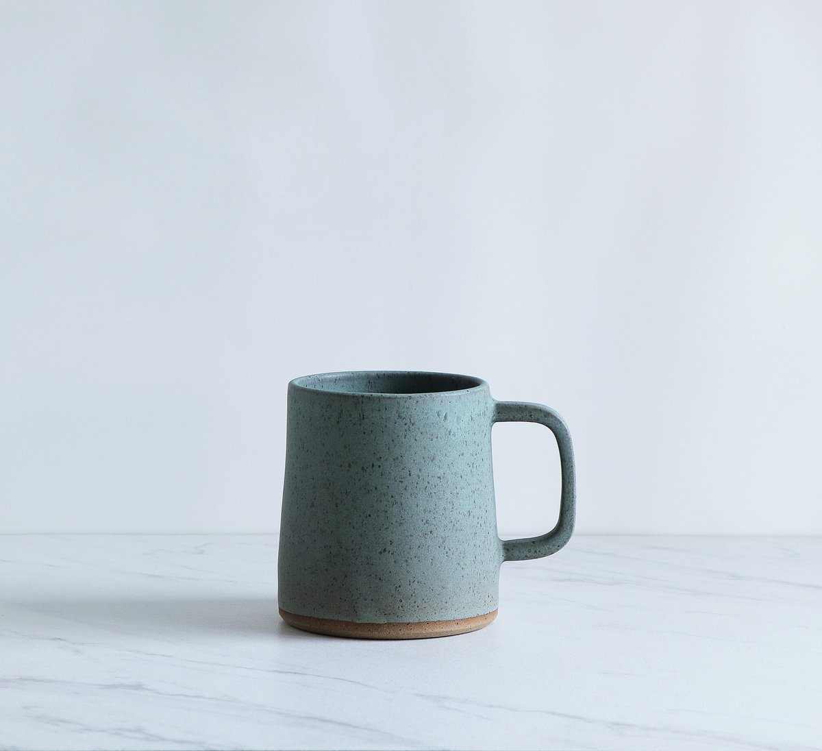 Image of 16 oz mug, glazed in Mint