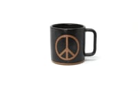 Image 1 of Peace Mug - Charcoal, Speckled Clay