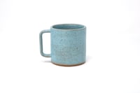 Image 3 of Peace Mug - Sky Blue, Speckled Clay