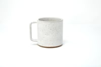 Image 3 of Peace Mug - Alabaster, Speckled Clay
