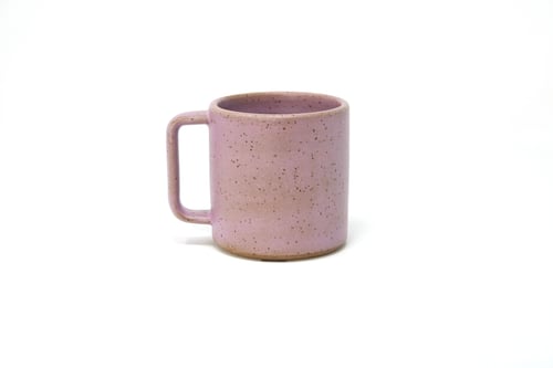 Image of Moon Mug - Orchid, Speckled Clay