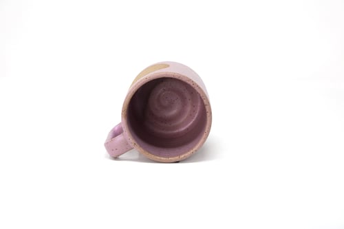 Image of Moon Mug - Orchid, Speckled Clay