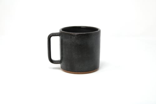 Image of Moon Mug - Charcoal, Speckled Clay