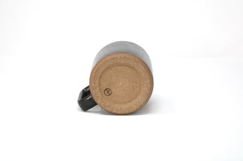 Image of Moon Mug - Charcoal, Speckled Clay