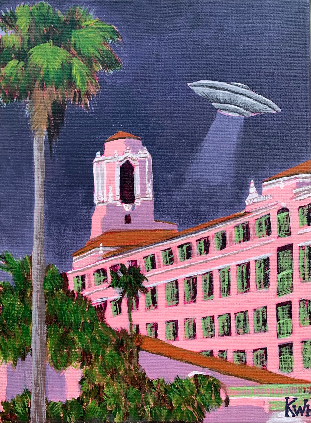 Image of “Vinoy UFO Sighting” Print