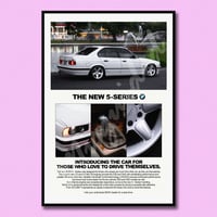 5-SERIES Dealership Poster