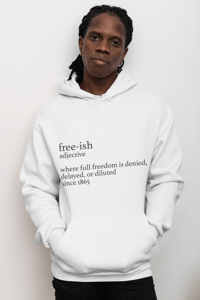 Free-Ish Unisex Crewneck Hoodie: Wear Your Freedom
