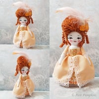 Tiny Marie Antoinette Couture Doll, 10cm Miniature Marie Antoinette Doll, Le BonBons, Petite Couture