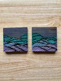 Image 1 of Winter Haze Coasters