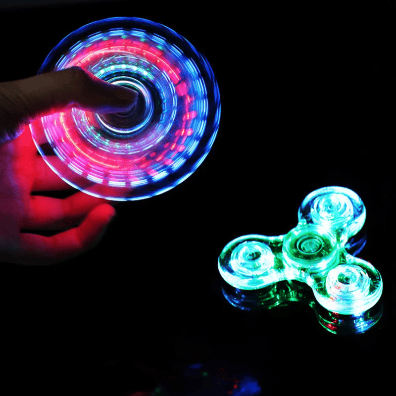 Image of LED  Fidget Spinner (Glows In The Dark)