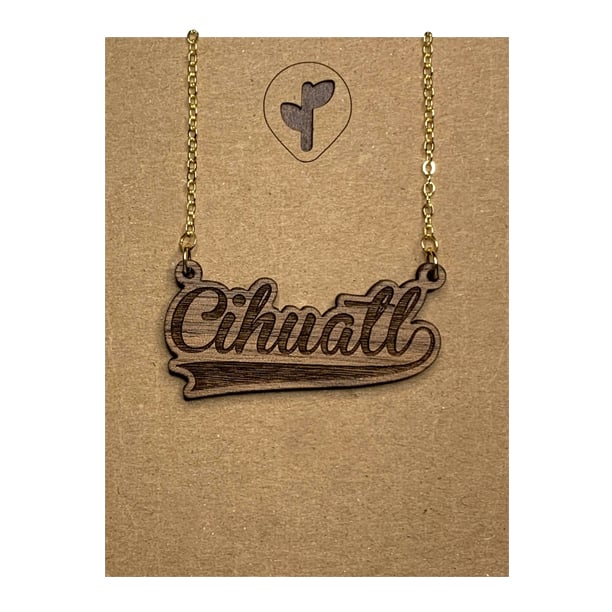 Image of cihuatl / necklace / walnut