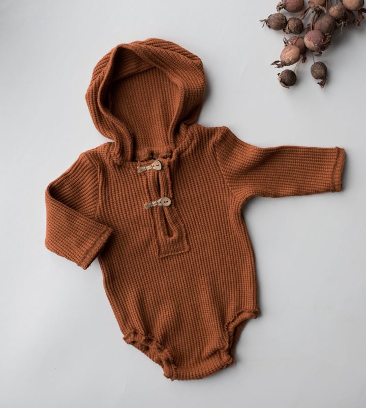 Image of Lotus Hooded Romper (3 colours)