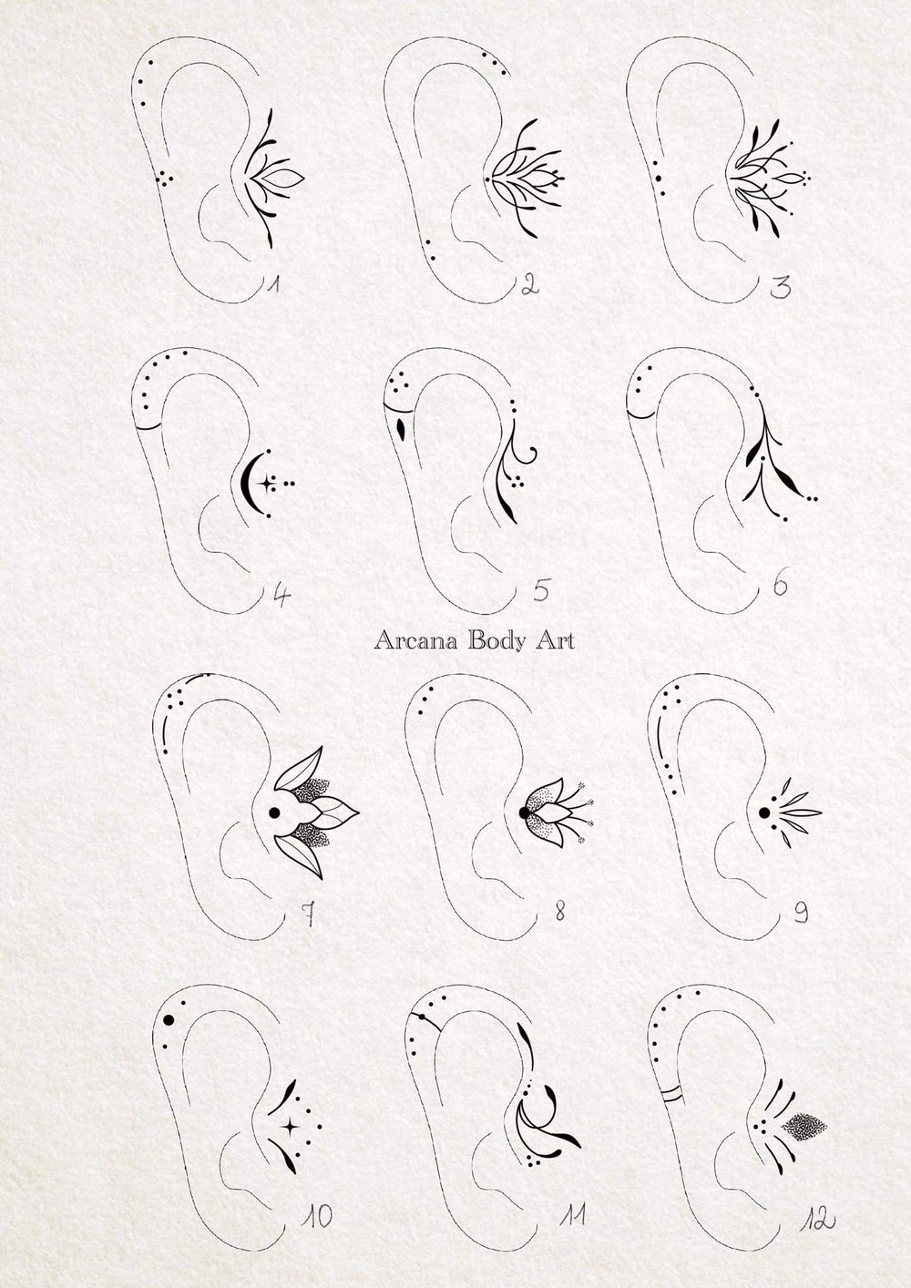 Image of Bijoux Tragus Oreille