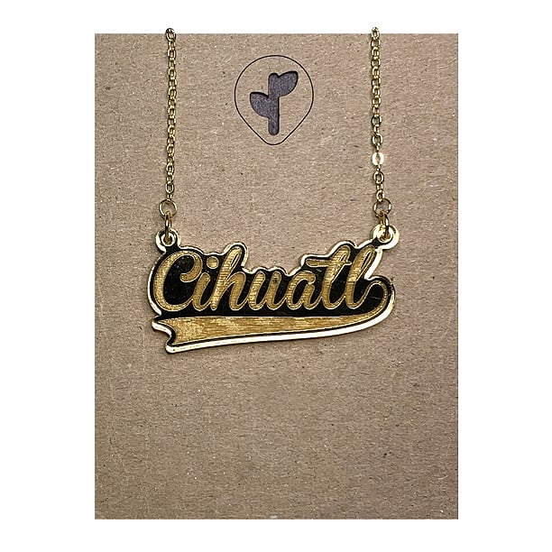 Image of cihuatl / necklace / gold