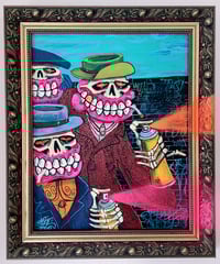 Image 1 of The Ultimate Three  Framed canvas panel  