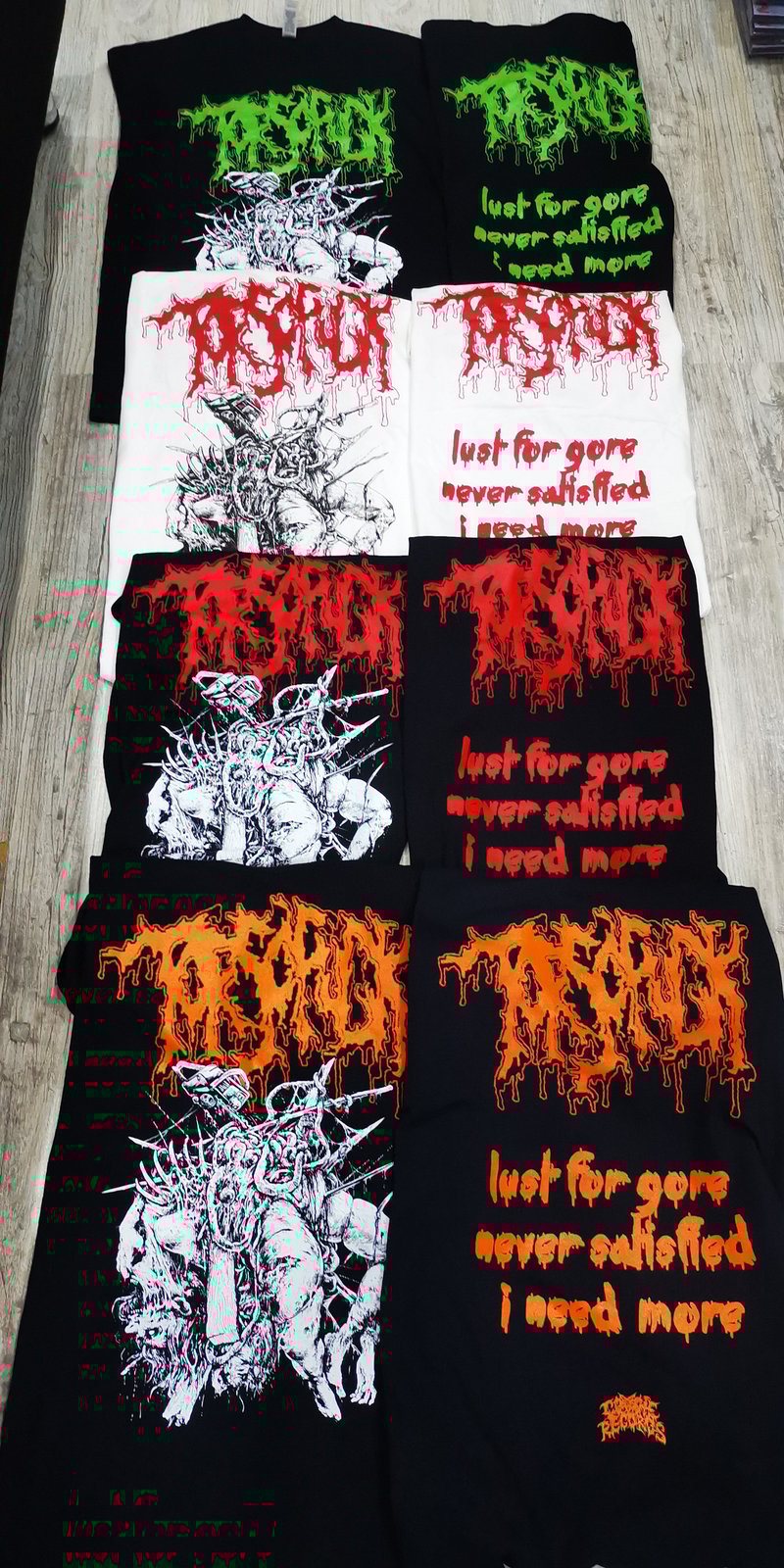 COYOTE RECORDS — TORSOFUCK Lust for gore T-shirt/Longsleeve