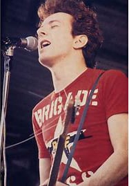 Image 3 of   "BRIGADE ROSSE"   Poster -  Joe Strummer Rock against Racism 1978