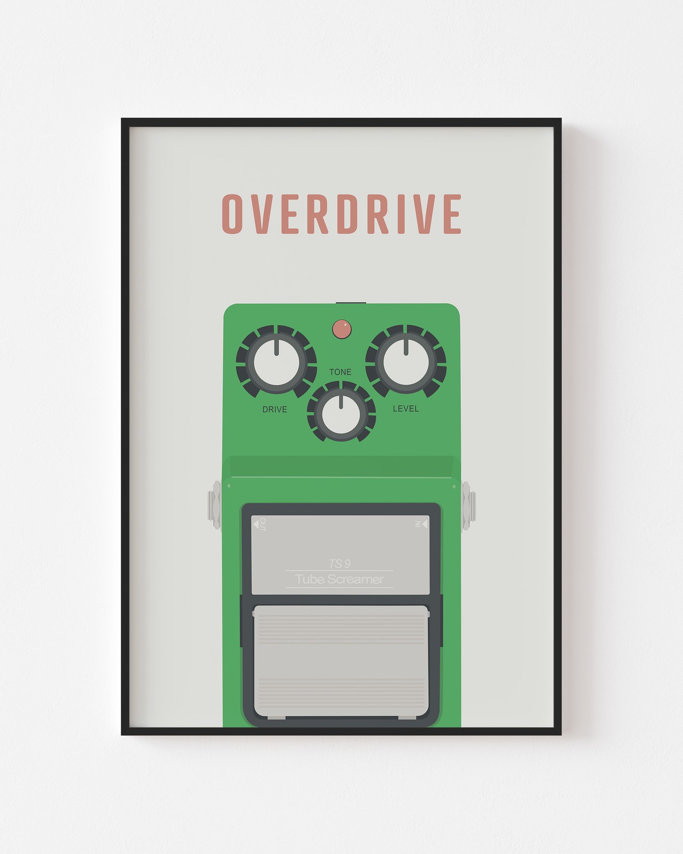 Image of Overdrive Pedal Print