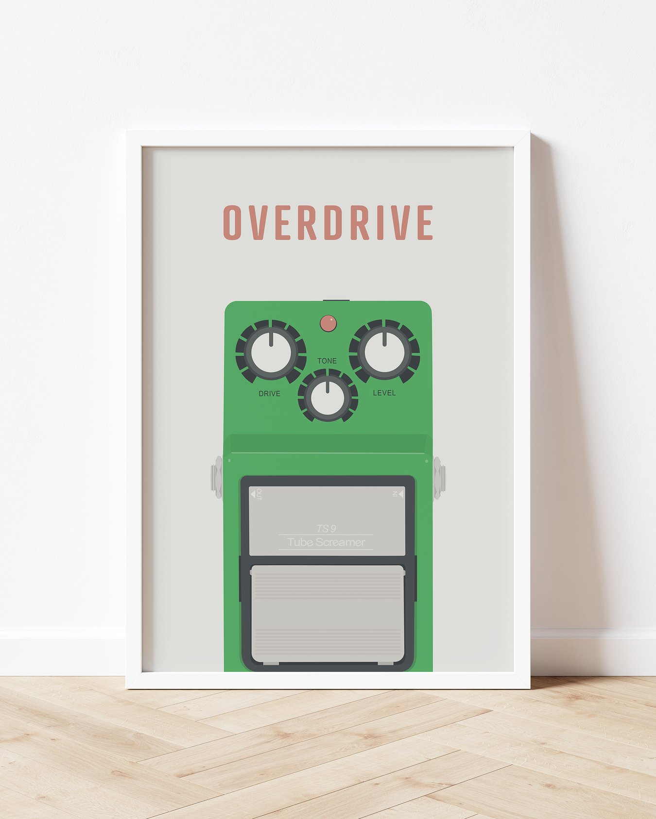Image of Overdrive Pedal Print