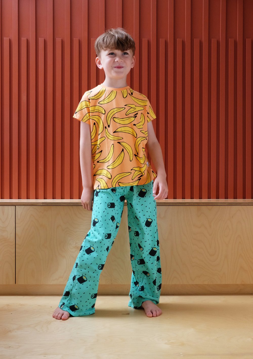 Image of BANG SUSHI WIDE LEG TROUSER  - 40% OFF - 0/6m, 12/24m, 2/3y, 4/5y, 6/7y