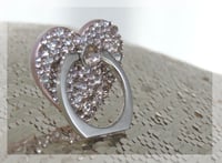Image 4 of Heart Shaped Phone Grip Rings