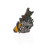 Kitchen Witch Enamel Pin