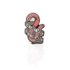 The Early Worm Gets The Worm Enamel Pin