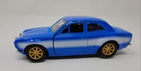 Image 1 of Fast and Furious "Brian's Ford Escort" 1:32 Die-Cast -- AUTOGRAHED