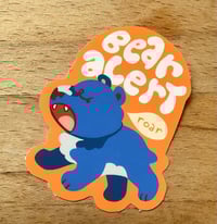 Image 1 of BEAR ALERT sticker