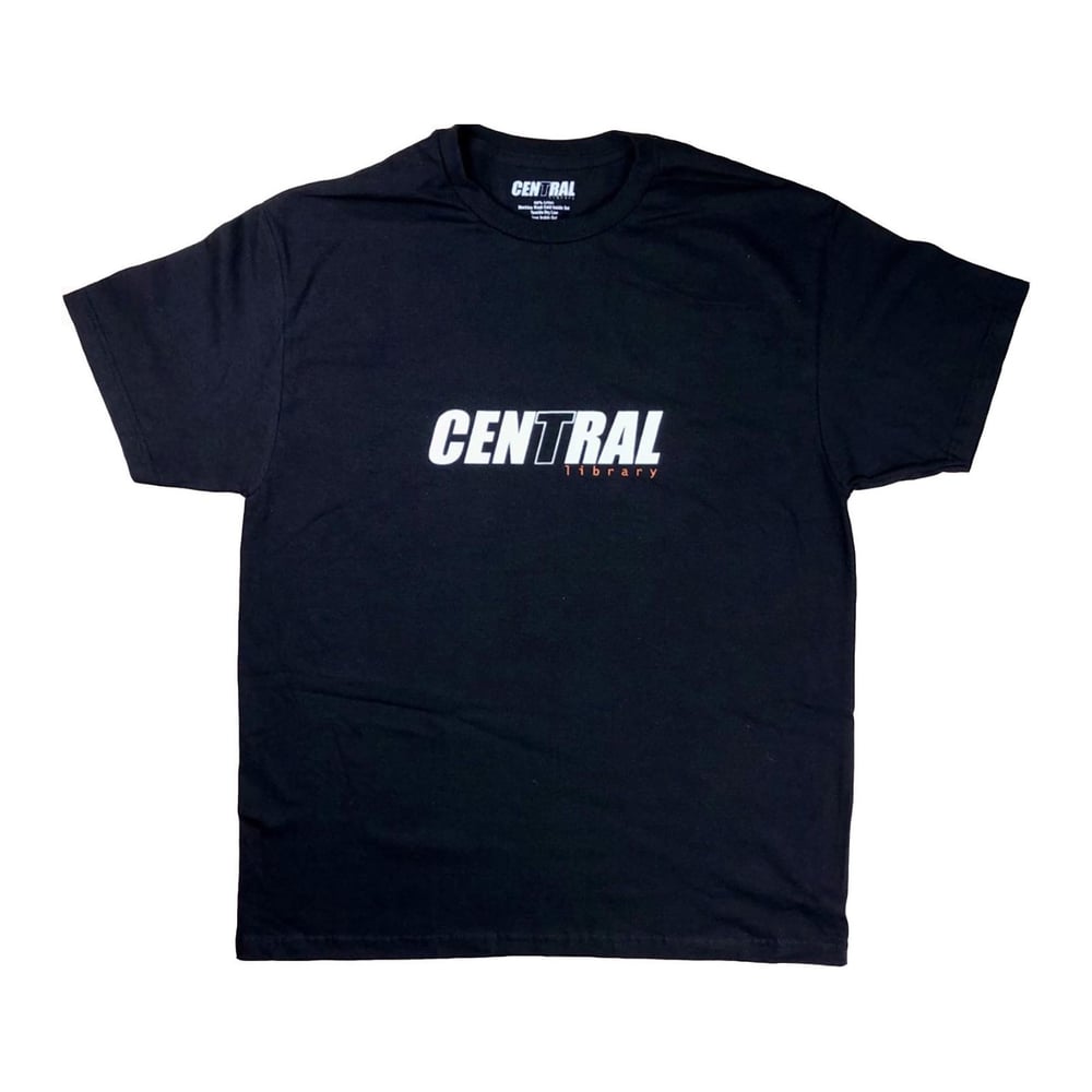Image of Central Library Logo T-Shirt - Black